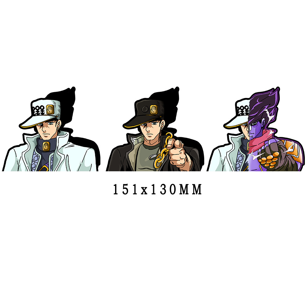 JoJos Bizarre Adventure anime 3D illusion stickers