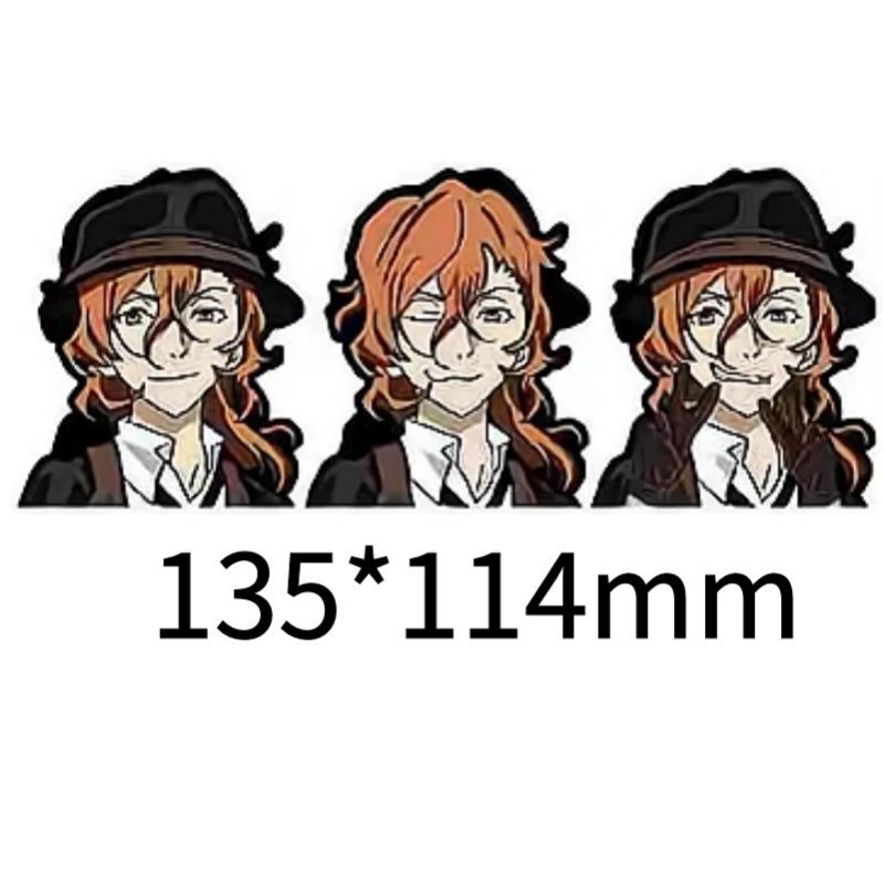 Bungo Stray Dogs anime 3D illusion stickers