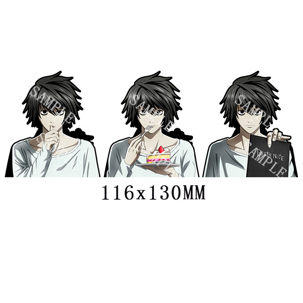 Death Note anime 3D illusion stickers