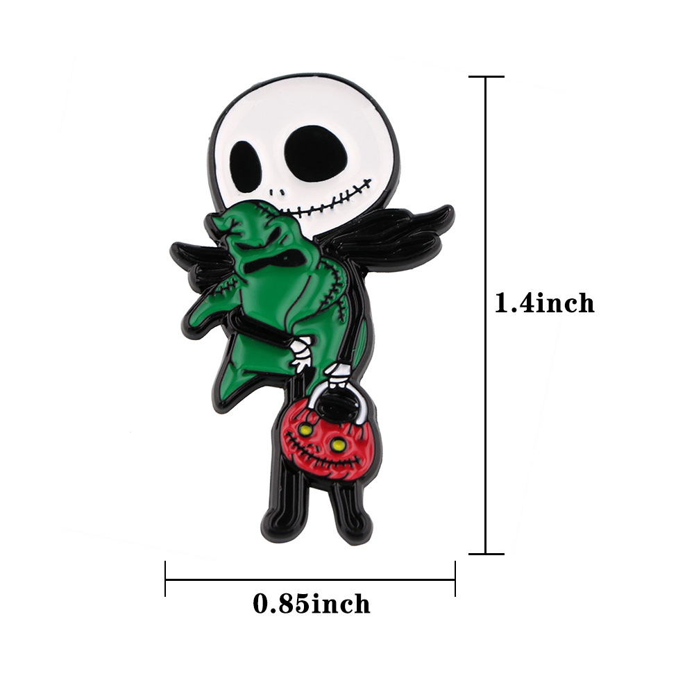 The Nightmare Before Christmas anime pin 5pcs a set