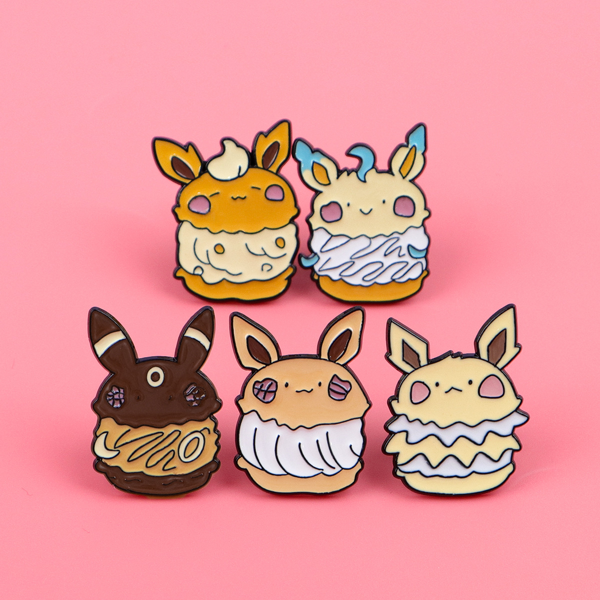 Pokemon anime pin set