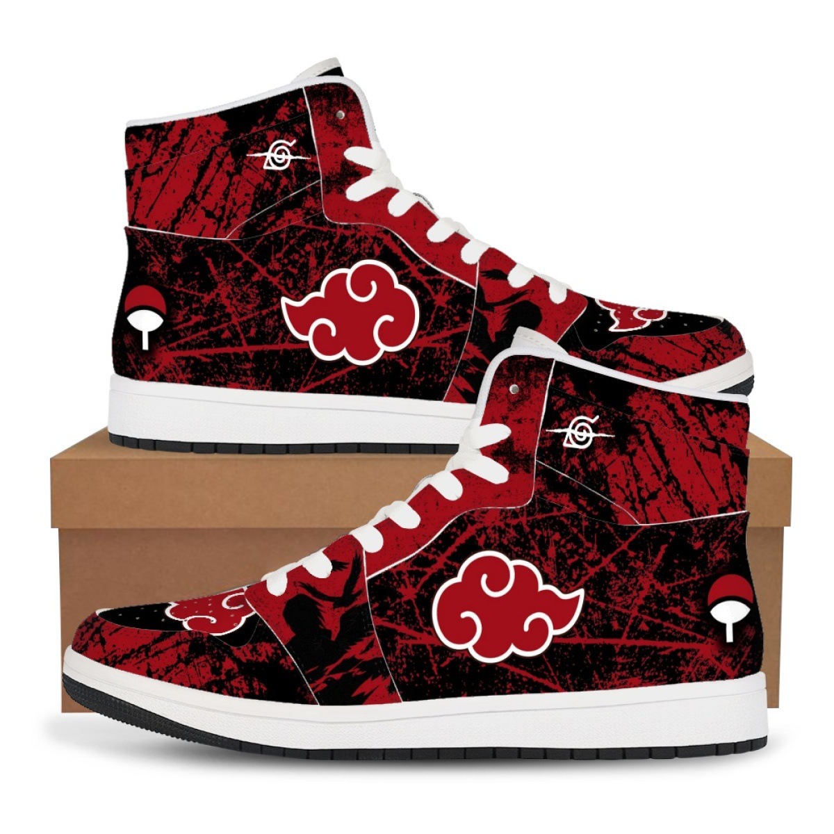 Naruto anime sneakers shoe US men size 6-15,women size 5-12