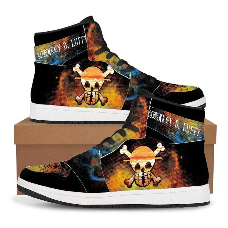 One Piece anime sneakers shoe US men size 5-14,women size 5.5-12