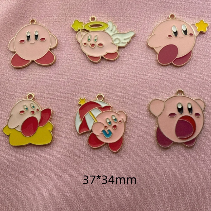 Kirby anime pendant 10pcs a set