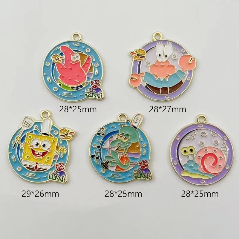SpongeBob anime pendant 10pcs a set