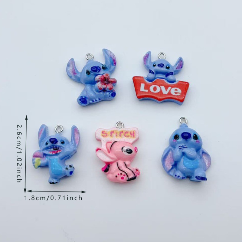 stitch anime pendant 10pcs a set