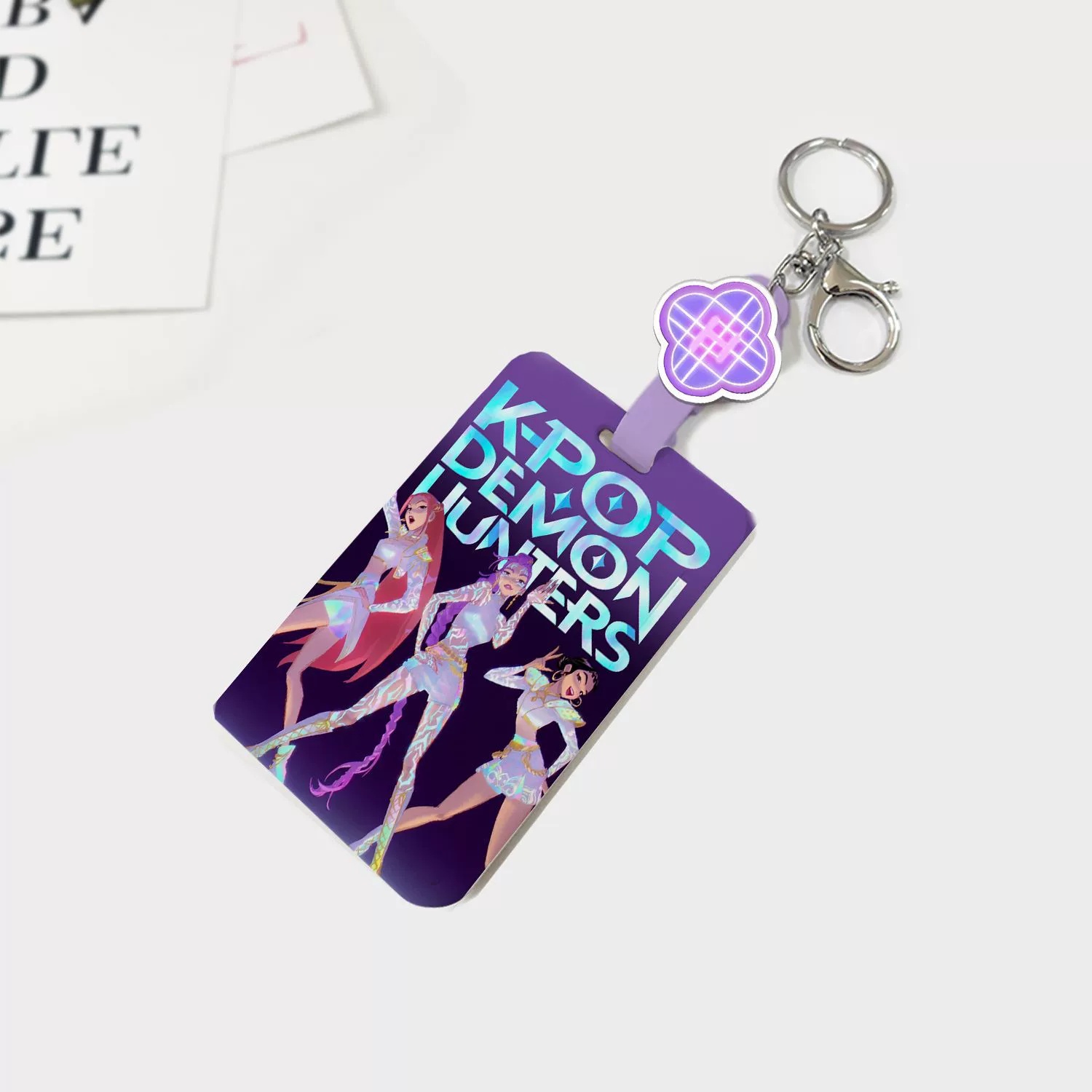 Kpop demon hunters anime card holder 110x70mm