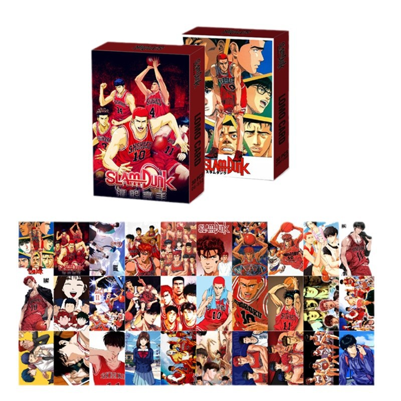slam dunk anime lomo cards 30pcs a set