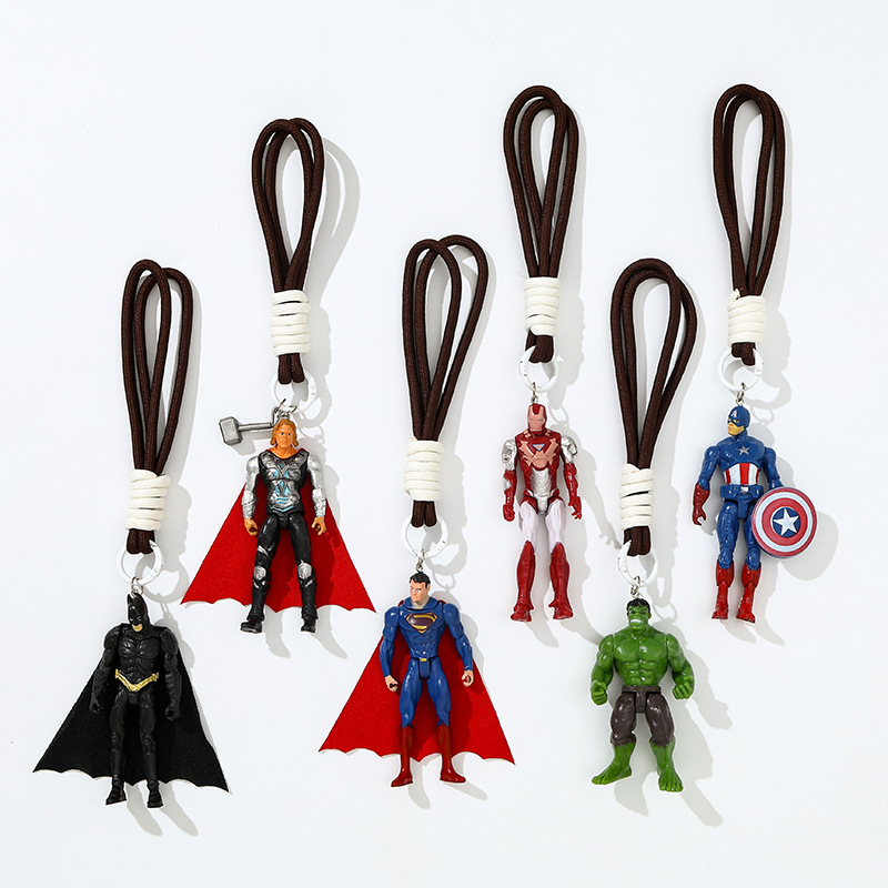 Avengers anime keychain 6pcs a set