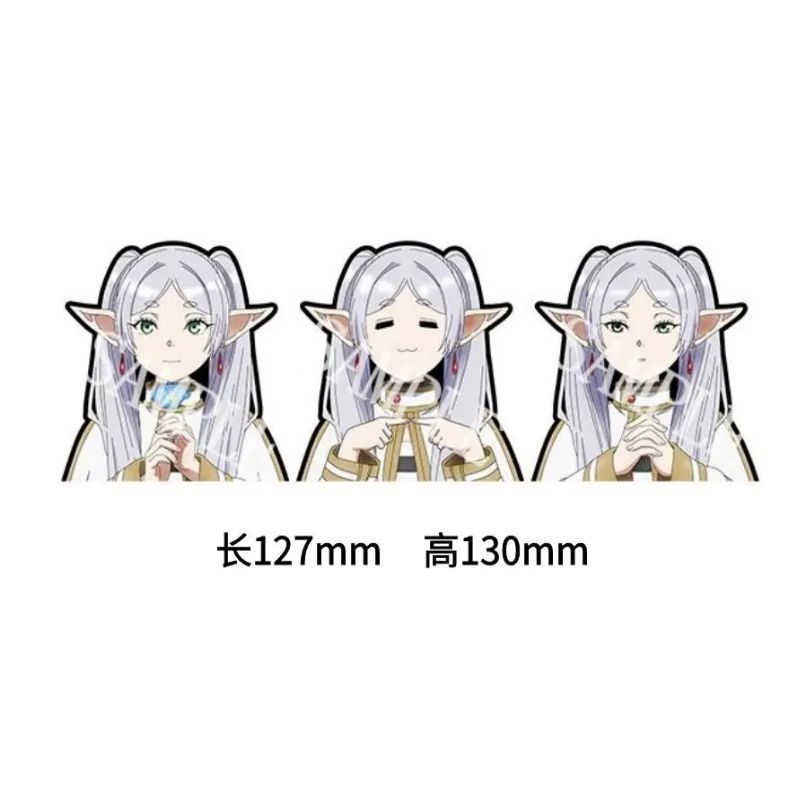 Sousou no Frieren anime 3D illusion stickers