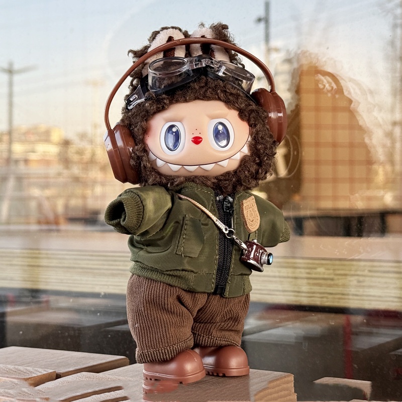 Labubu anime 17cm doll change clothes (only clothes)