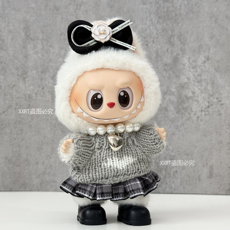 Labubu anime 17cm doll change clothes (only clothes)