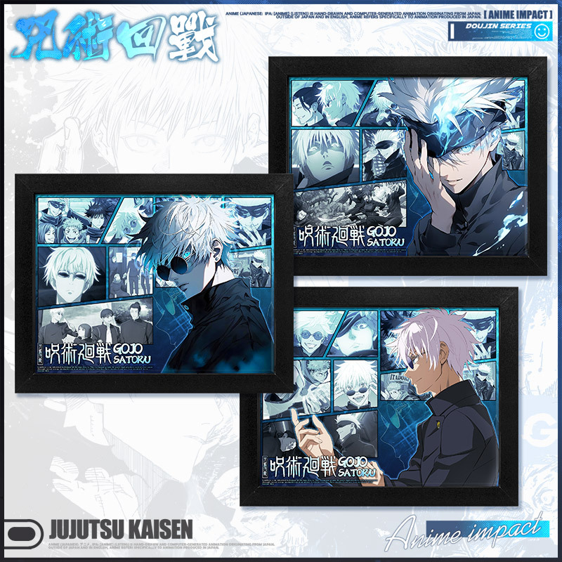 Jujutsu Kaisen anime Picture frame painting