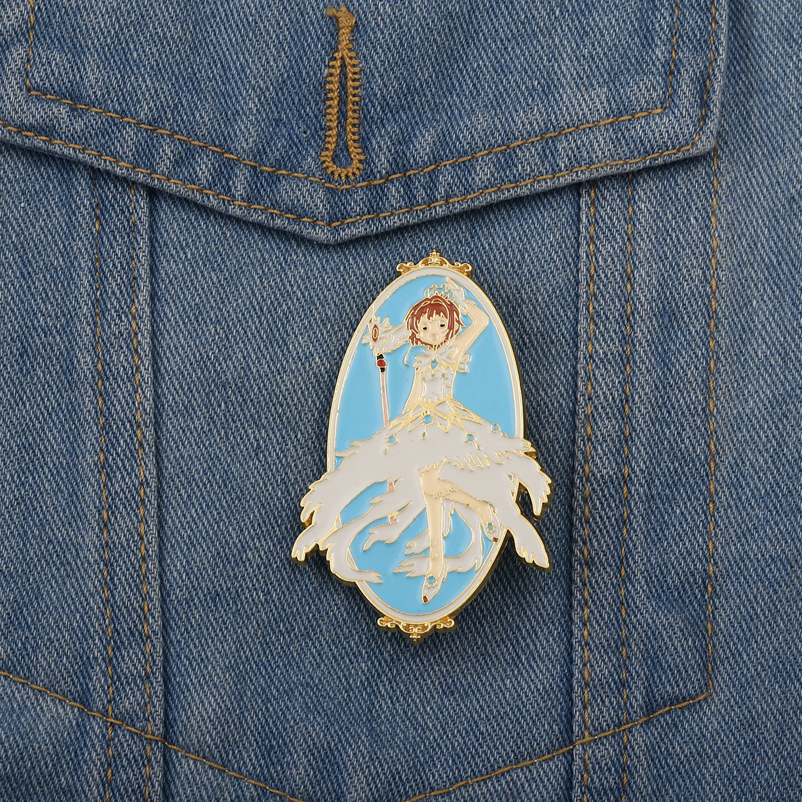 card captor sakura anime pin