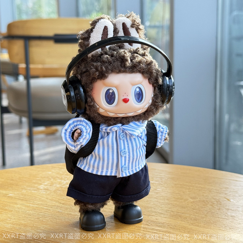 Labubu anime 17cm doll change clothes (only clothes)