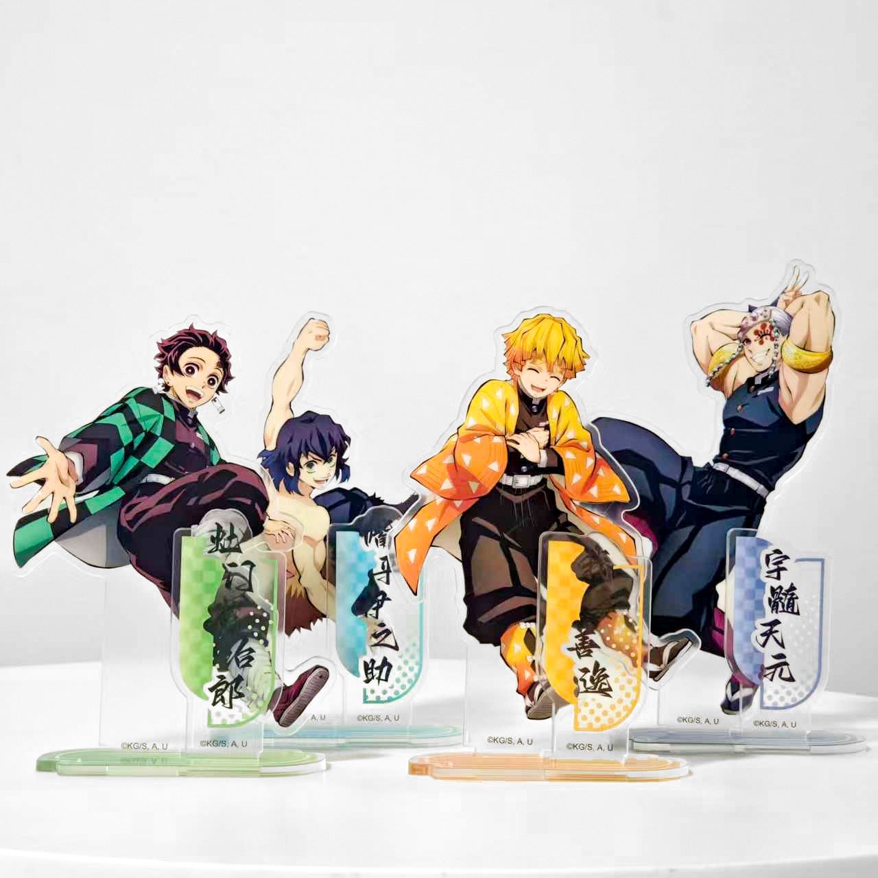 Demon slayer kimets anime standing plate 20cm