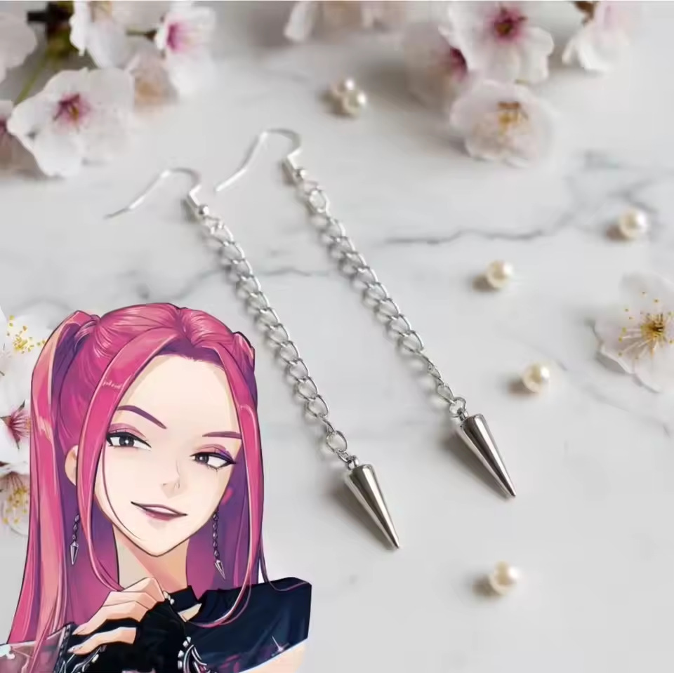 Kpop demon hunters anime earring