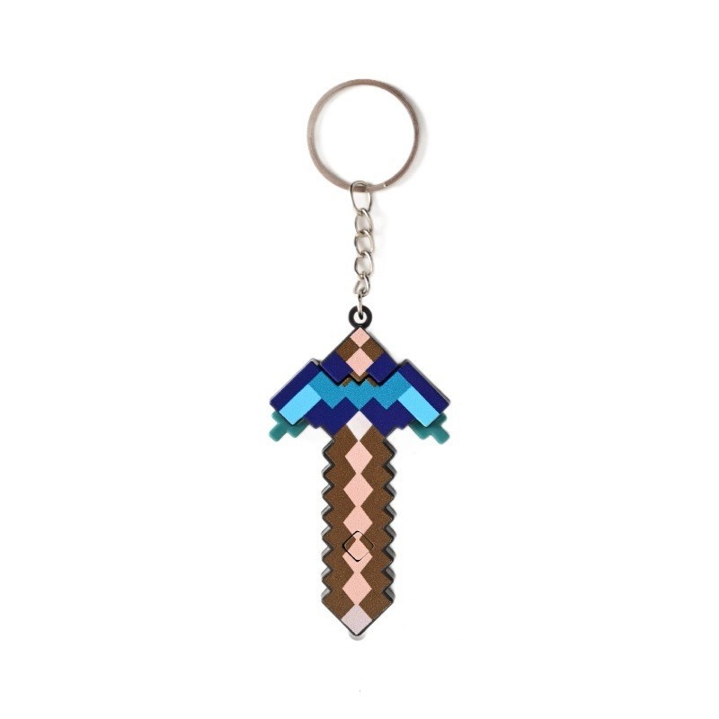 Minecraft anime keychain