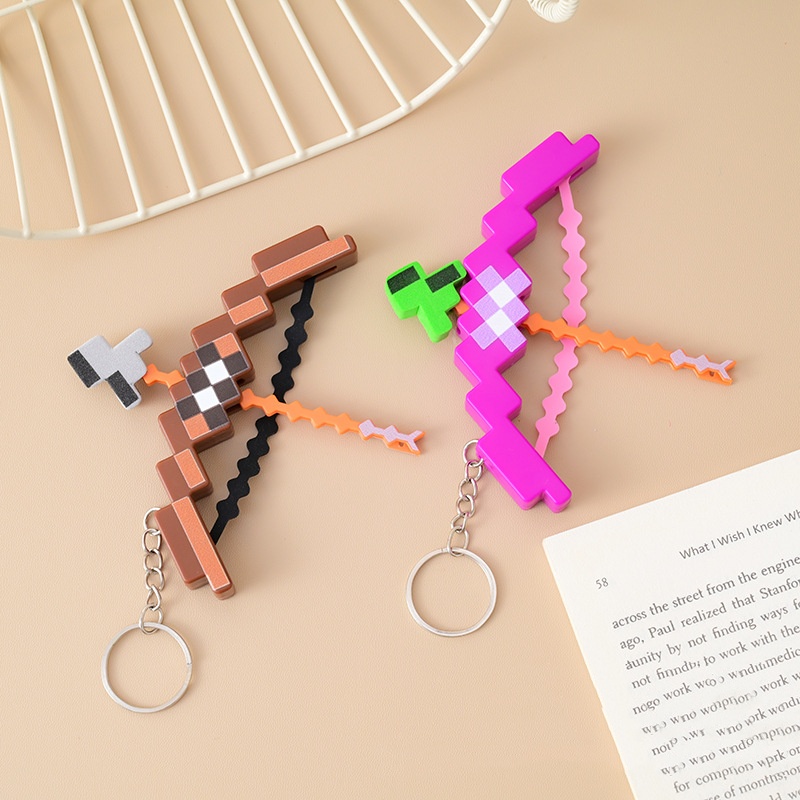 Minecraft anime keychain