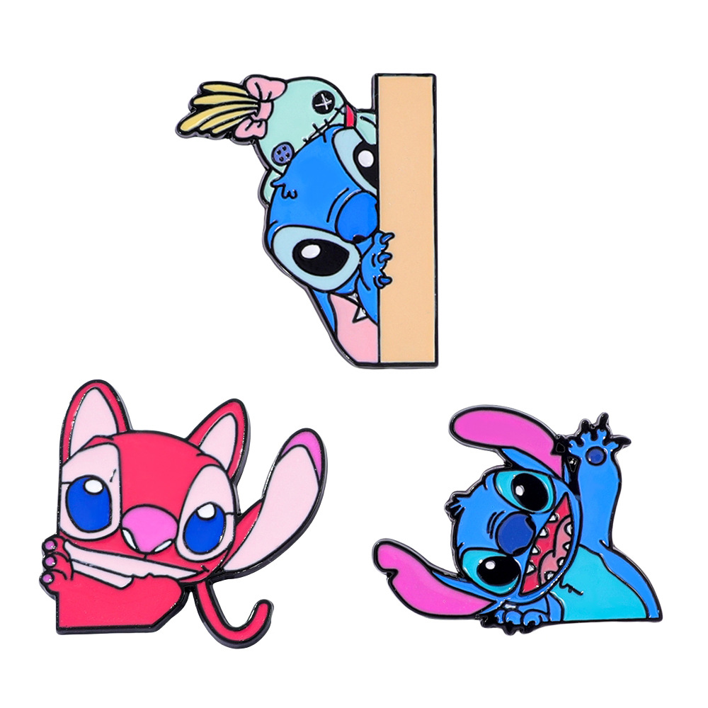 stitch anime pin