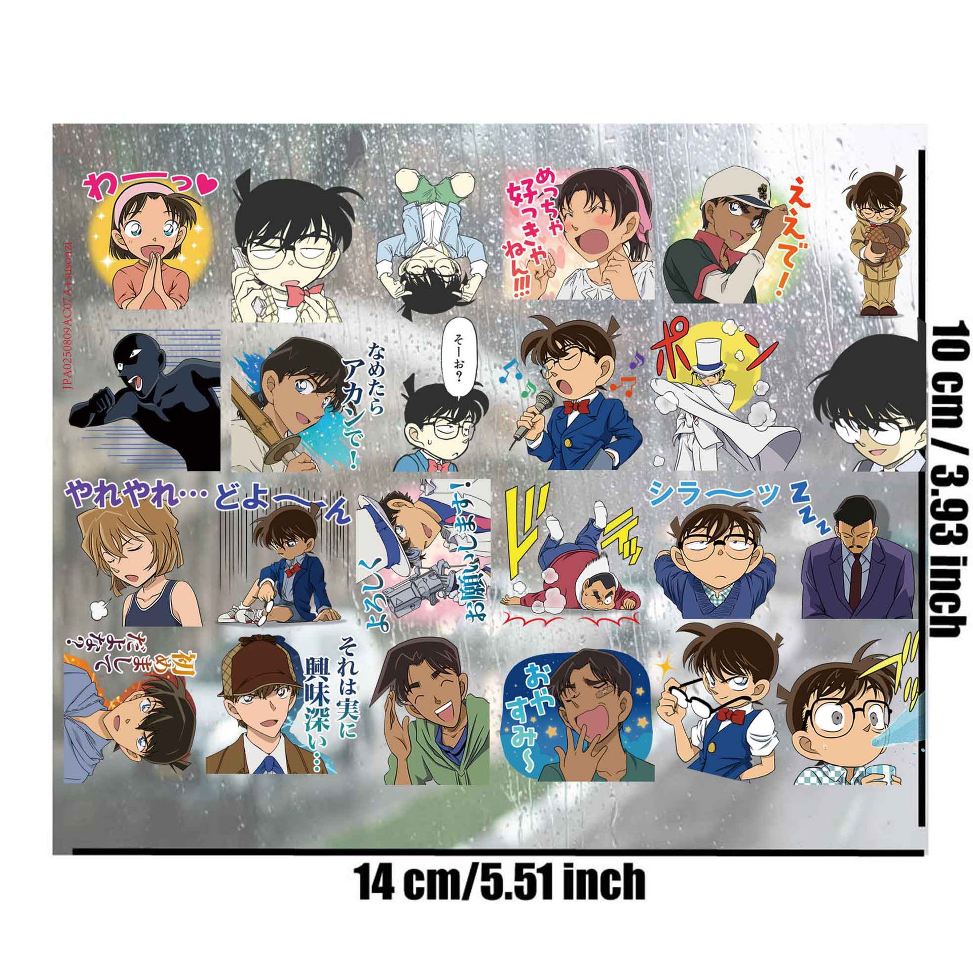 Detective Conan anime 3D waterproof sticker