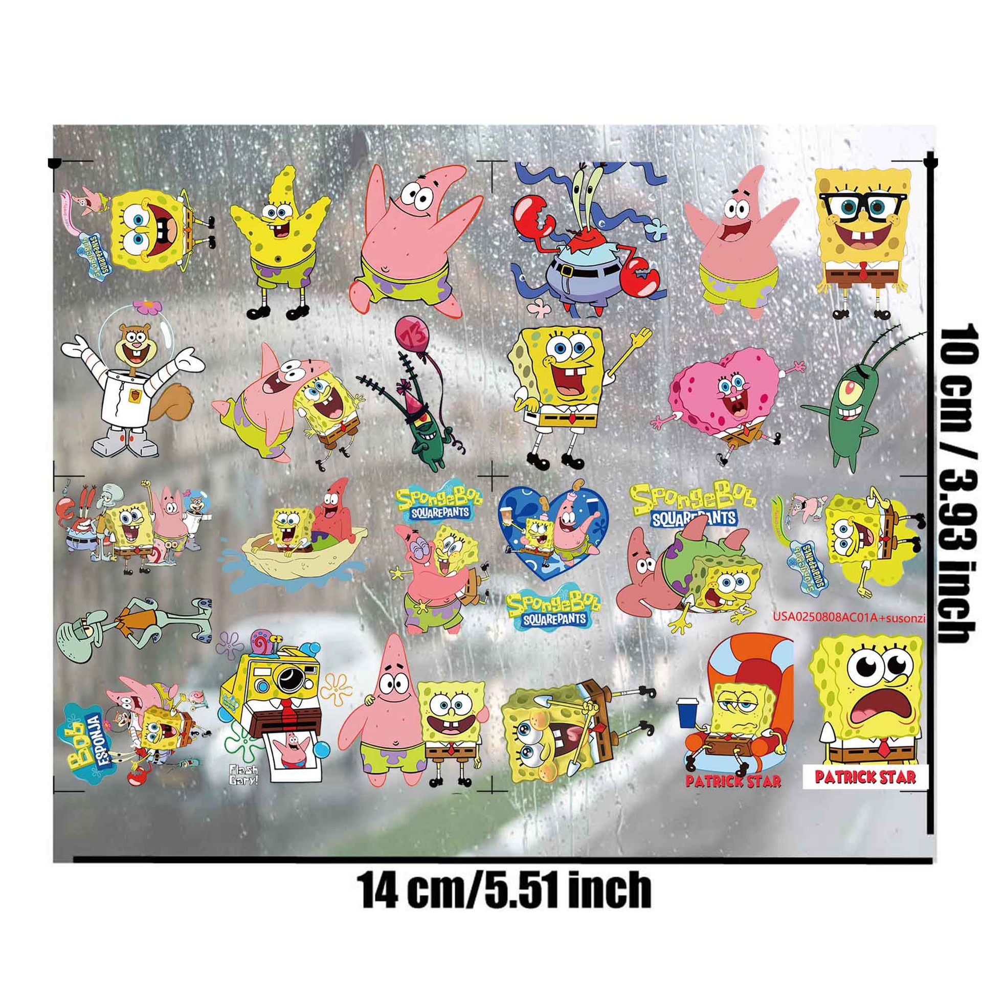 SpongeBob anime 3D waterproof sticker