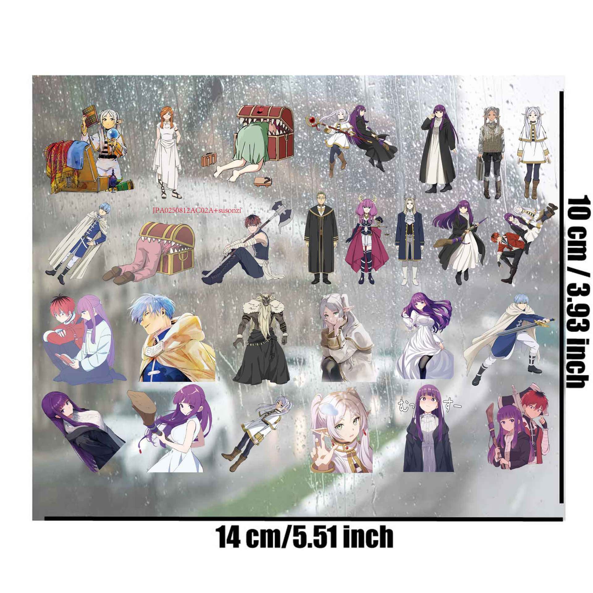 Sousou no Frieren anime 3D waterproof sticker