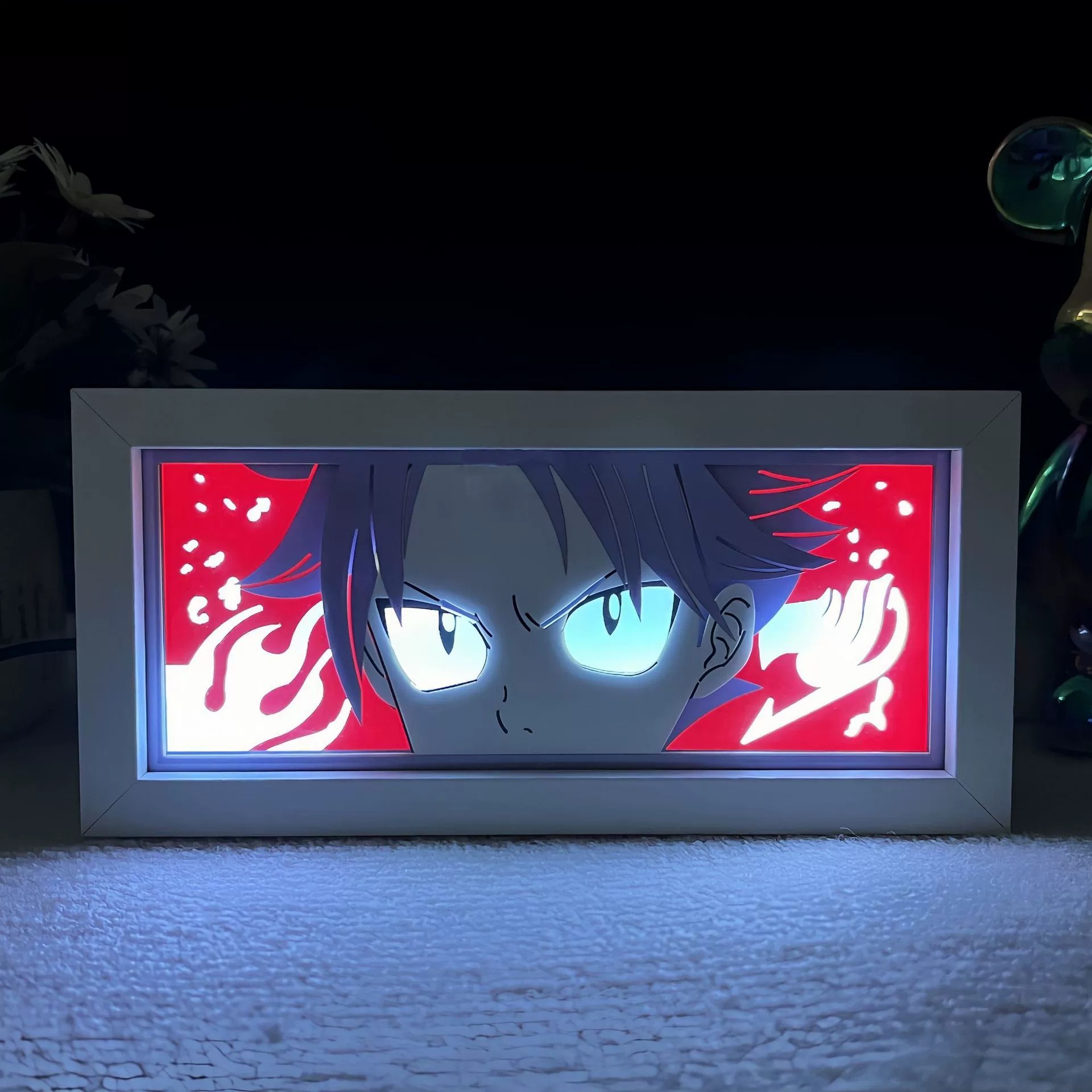 Fairy Tail anime light lamp 16 color remote control