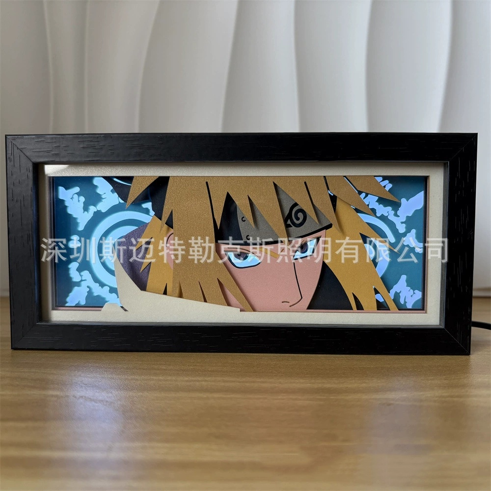 Naruto anime light lamp