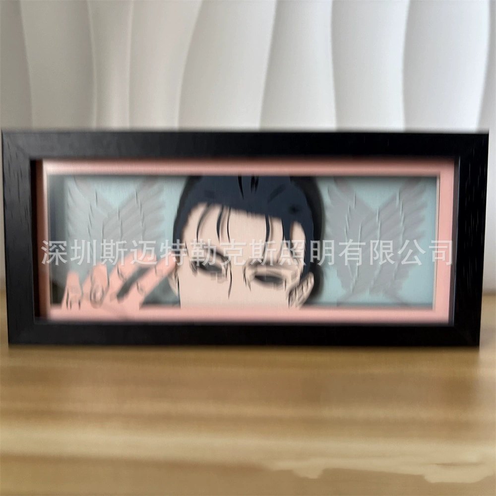 Attack on Titan anime light lamp