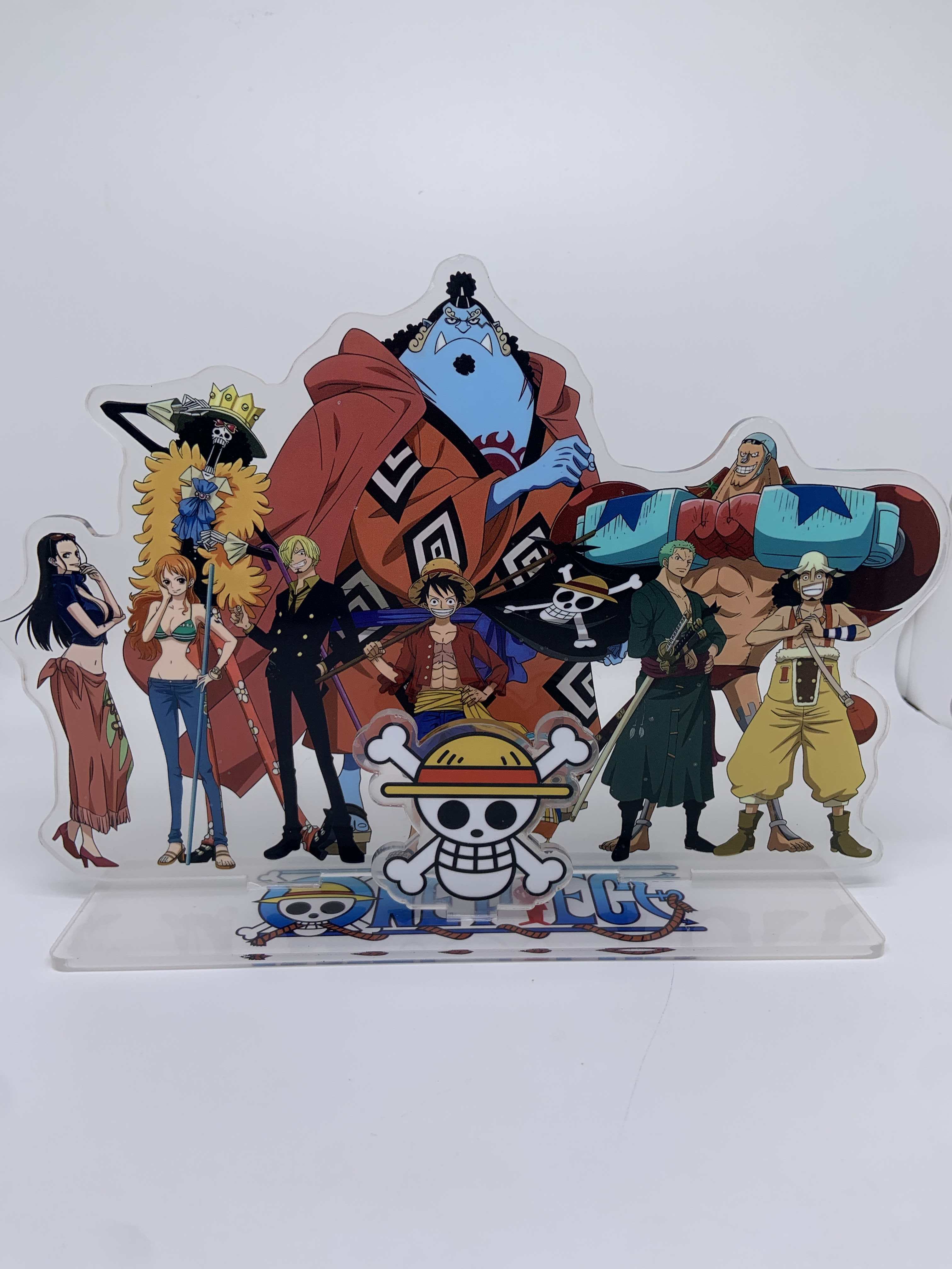 One Piece anime standing plate