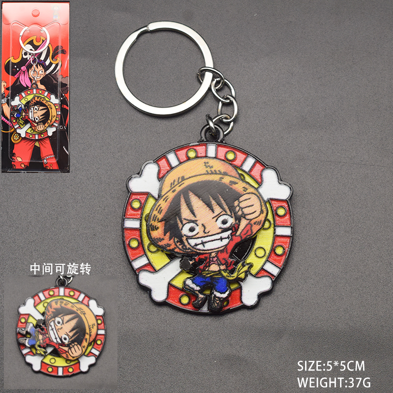One Piece anime keychain