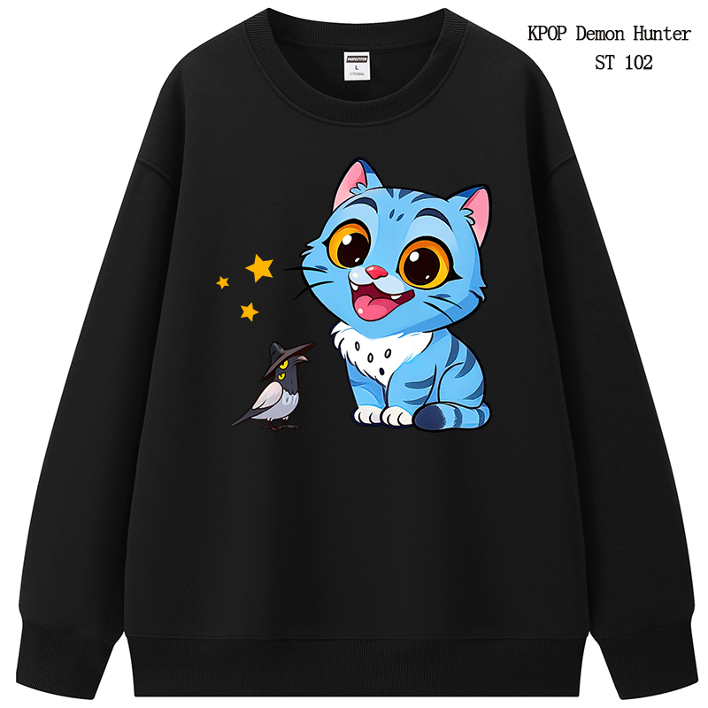 Kpop demon hunters anime hoodie
