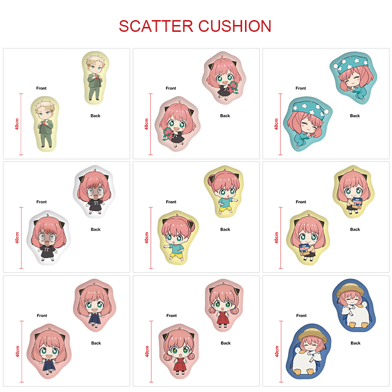 SPY×FAMILY anime cushion 40cm