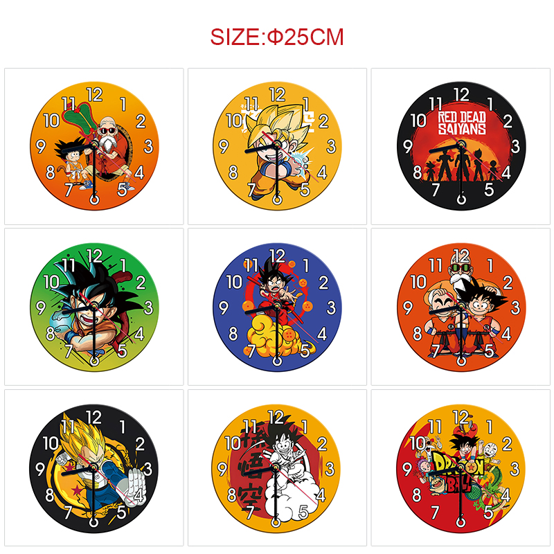 Dragon ball anime wall clock