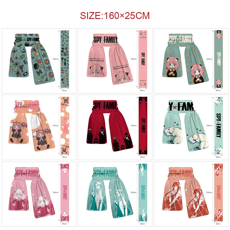 SPY×FAMILY anime scarf
