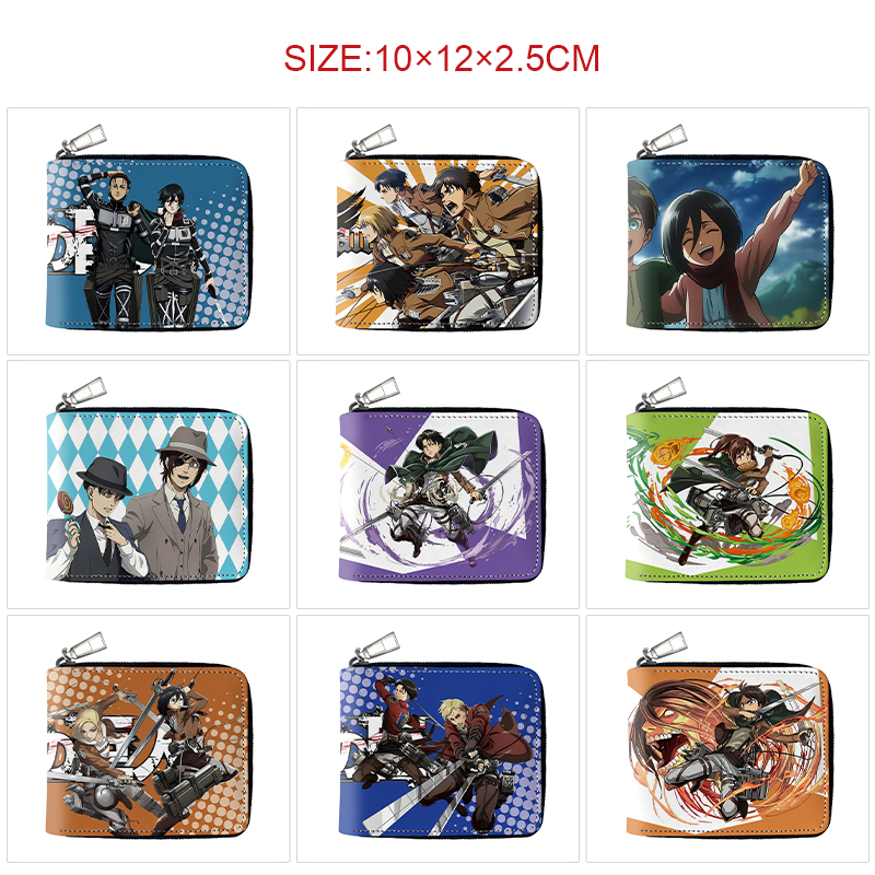 Attack on Titan anime wallet