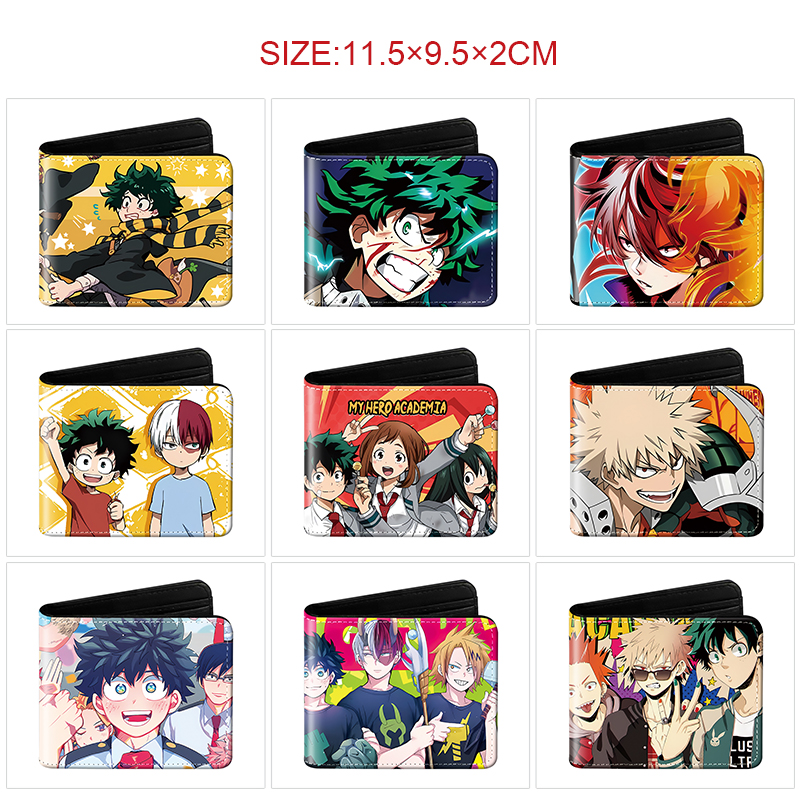 My Hero Academia anime wallet