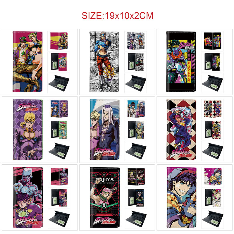 JoJos Bizarre Adventure anime wallet