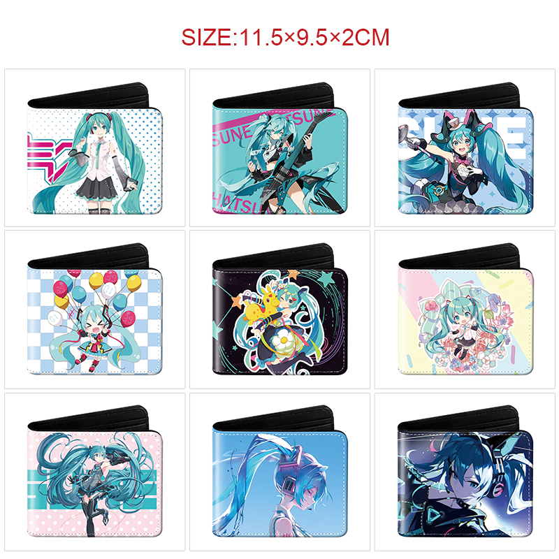 Hatsune Miku anime wallet