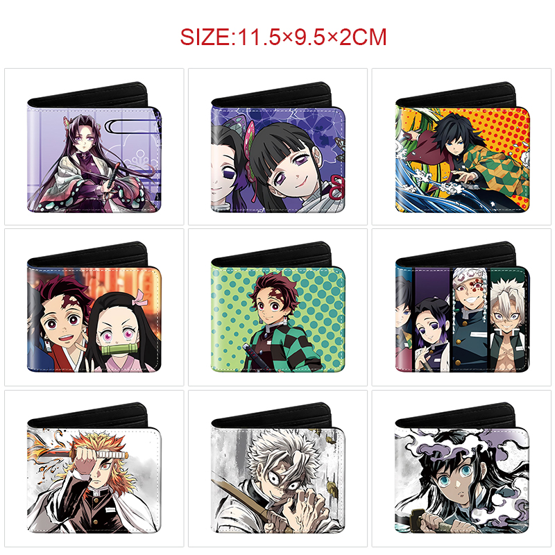 Demon slayer kimets anime wallet