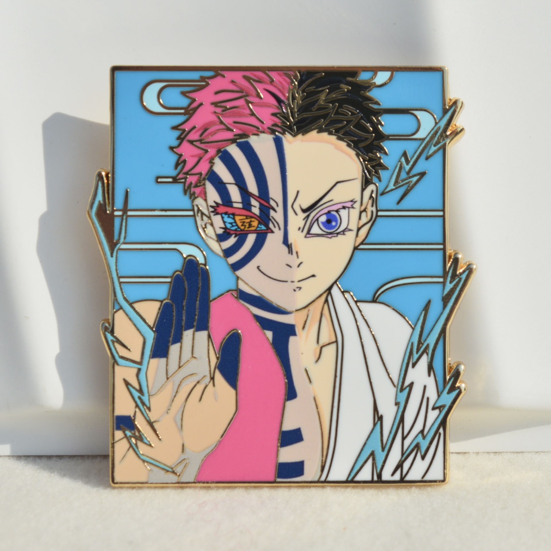 Demon slayer kimets anime pin 3pcs a set