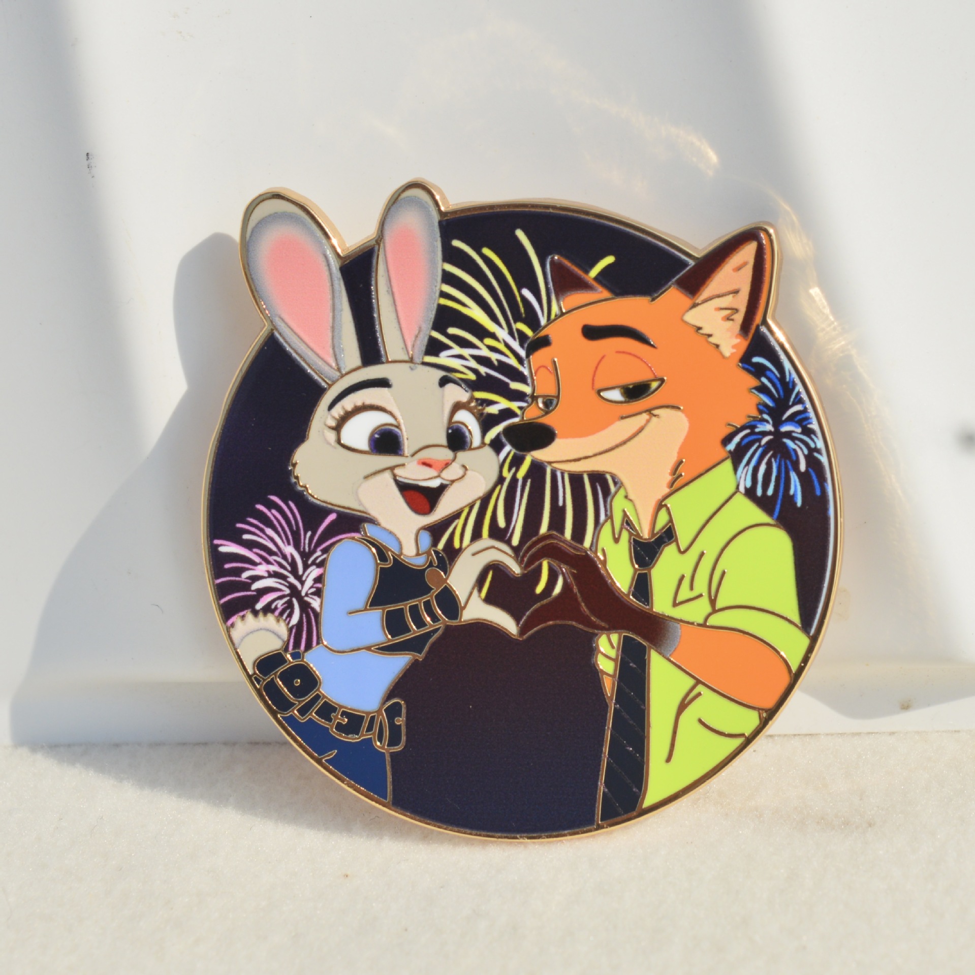 Zootopia anime pin 3pcs a set