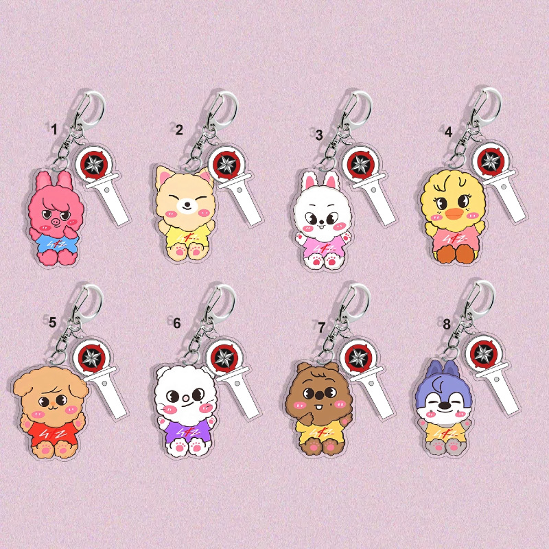 Straykids anime keychain