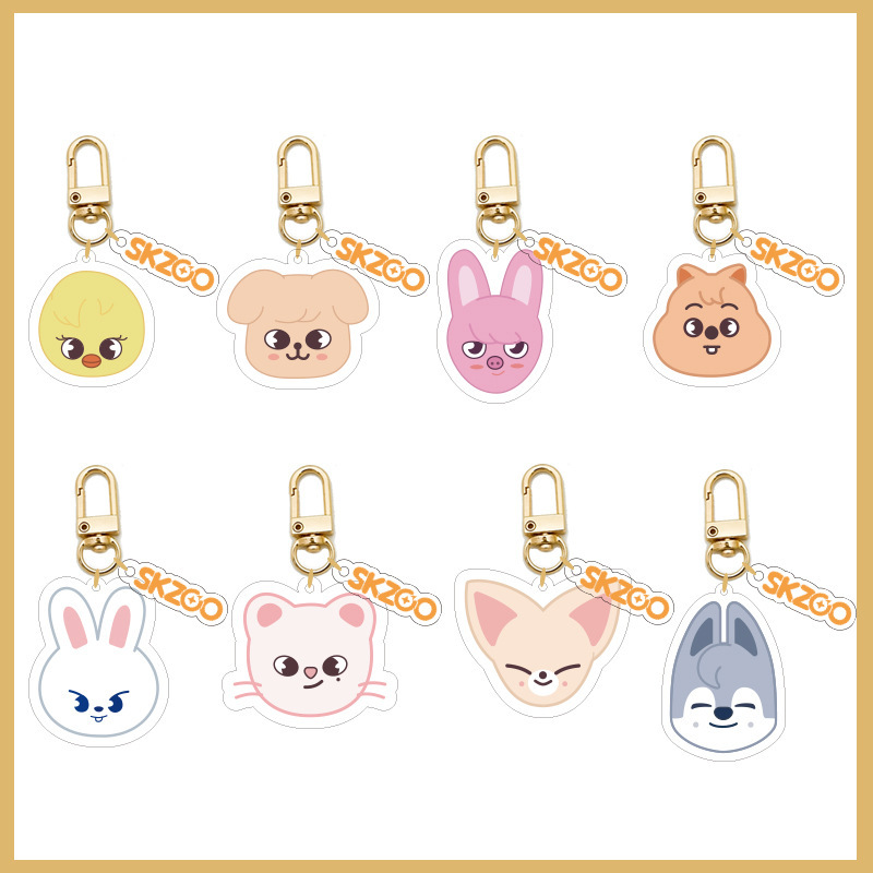 Straykids anime keychain