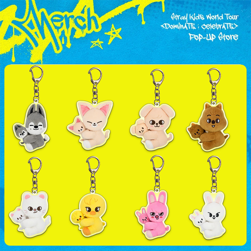 Straykids anime keychain