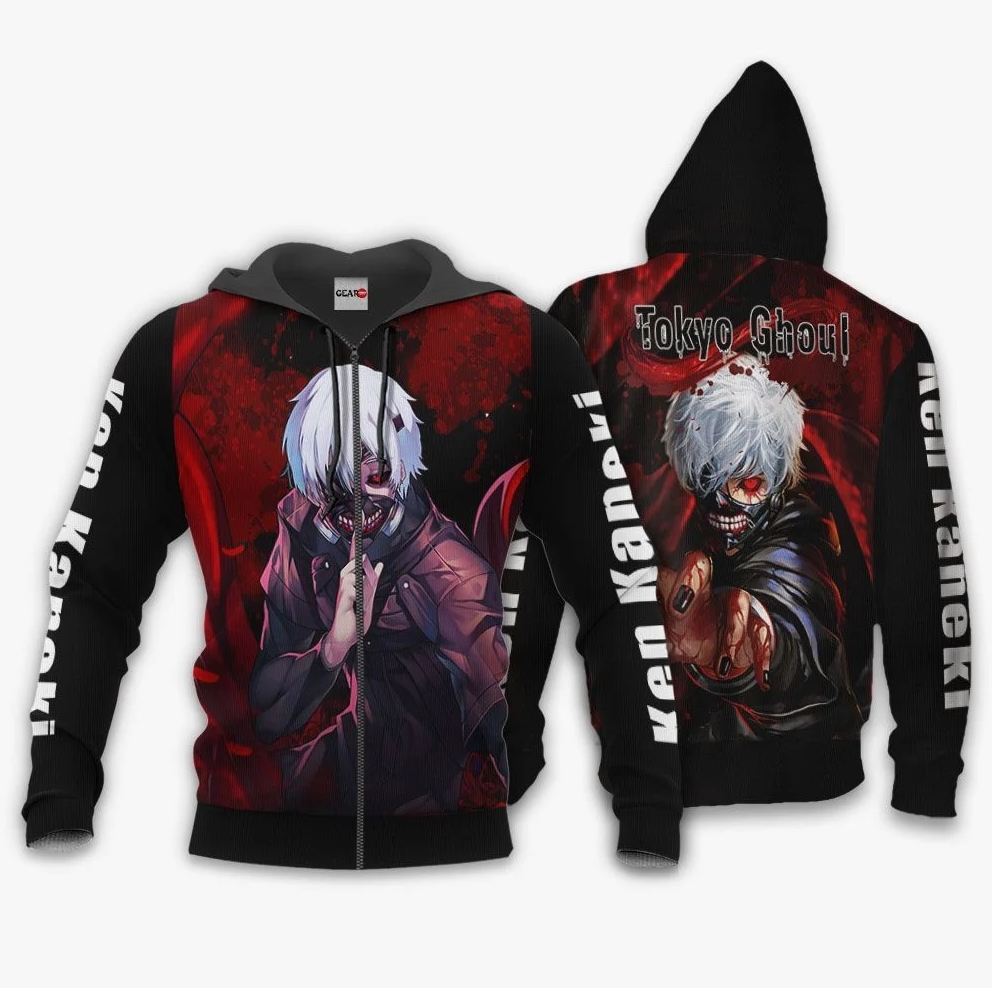 Tokyo Ghoul anime hoodie