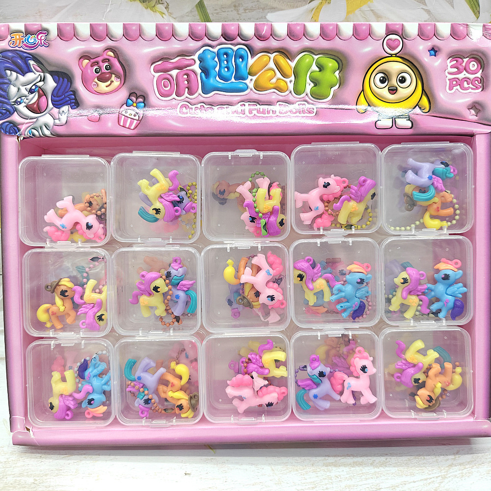 My Little Pony anime keychain 30pcs a set