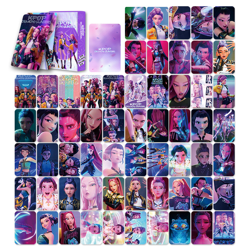 Kpop demon hunters anime lomo cards price for a set of 60 pcs