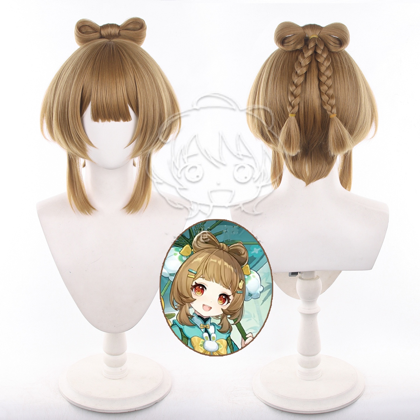 Genshin Impact anime wig